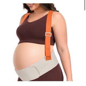 Orange and Cream Maternity Support Belt